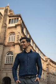 Men's Biofused & Engineered Royal Blue Shirt