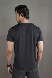 Men’s Coffee-Infused Black T-shirt