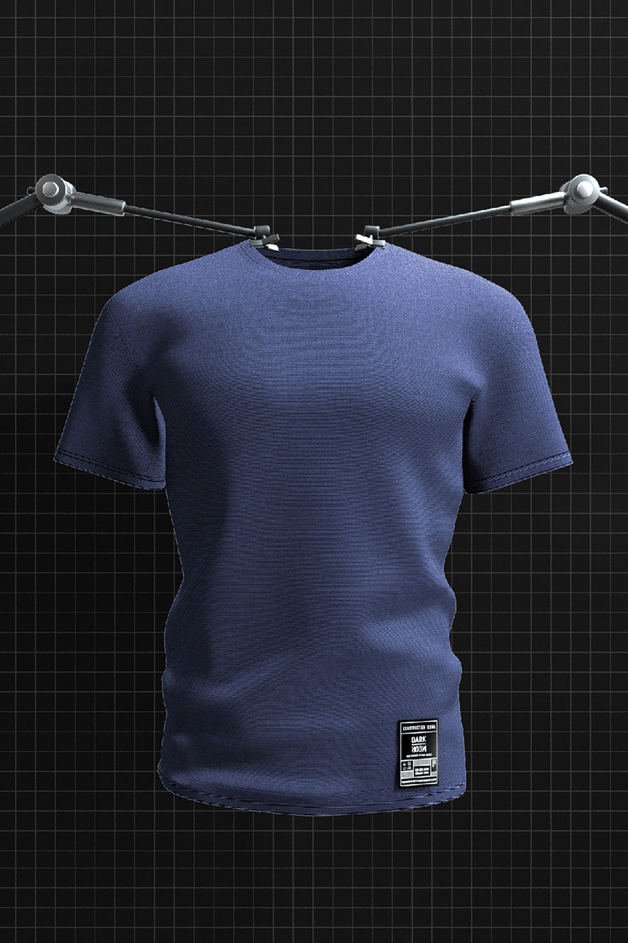 Men’s Coffee-Infused Blue T-shirt