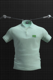 Men’s Coffee-Infused Green Polo