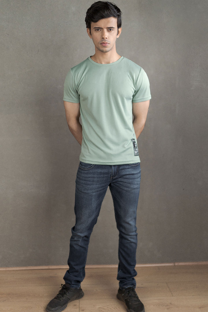 Men’s Coffee-Infused Green T-shirt