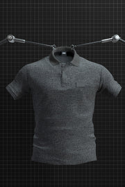 Men’s Coffee-Infused Grey Polo