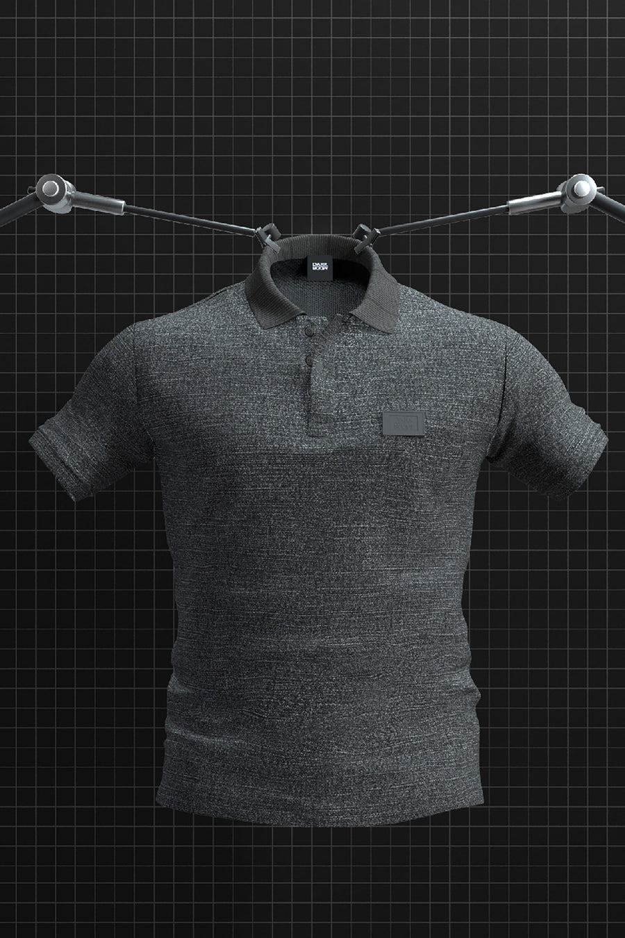 Women’s Coffee-Infused Grey Polo