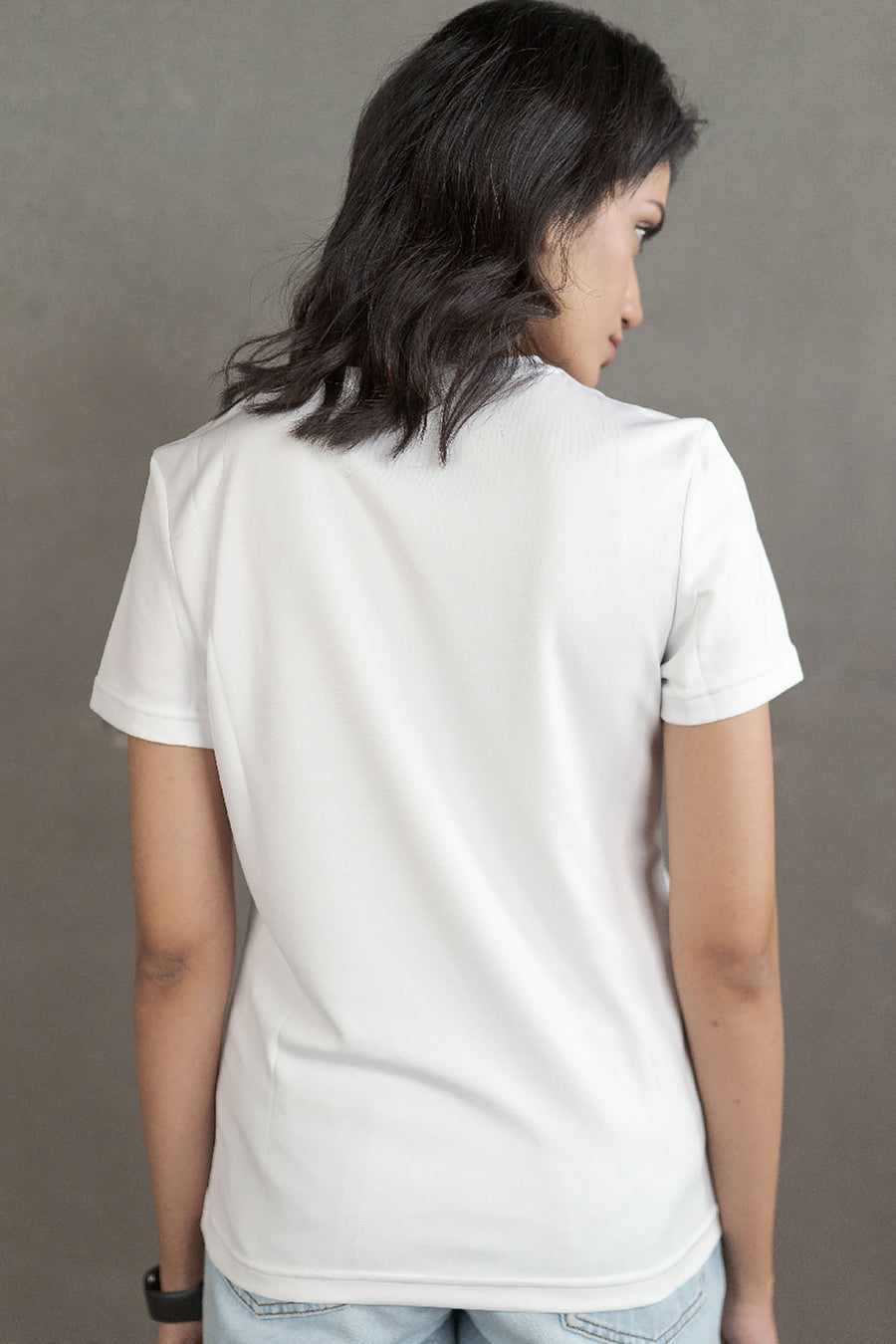 Women’s Coffee-Infused White T-shirt